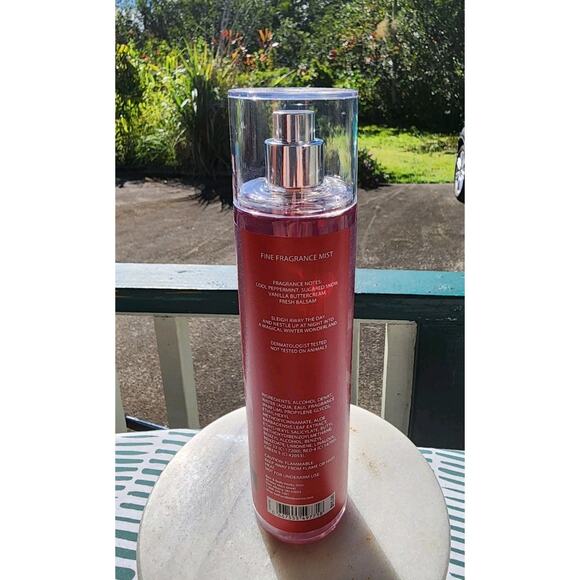 Bath & Body Works Twisted Peppermint Fine Fragrance Mist Spray Splash 8oz. - Picture 2 of 3